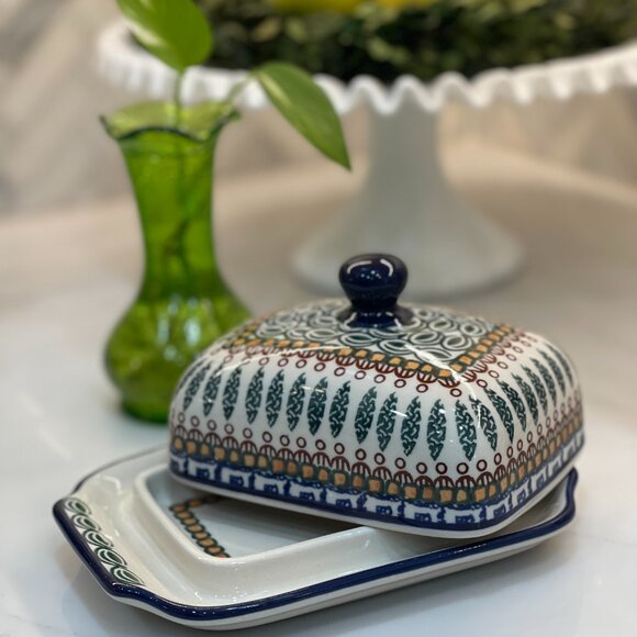 Imported Tuscany Butter Dish- NWT - Picture 3 of 16